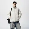 Abrigo de Invierno 2001 Nuevo para Hombre y Mujer Cálido Moderno Chaqueta Pareja Gruesa Holgada Cuello Alto
