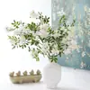 Flor de Sophora Flor Artificial Flor Falsa Decoração de Casa Flor Decorativa Flor Macia Arranjo de Flores Flor de Seda Arranjo de Flor Única Flor para Paisagismo Arte Floral