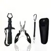 Conjunto Multifuncional de Alicates para Pesca de Micro-isca, Cortador Leve de Anzol e Linha de Pesca, Alicate de Pesca de Bico Curvo, Cortador de Iscas, Alicate de Pesca
