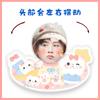 Chengyi elétrico balançando cabeça decoração de mesa música de balanço TikTok mesmo estilo placa de pé balanço pedaço papelão plástico selo