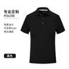 Camisa Polo de Trabalho de Verão com Gola, Roupa de Trabalho de Manga Curta, Camiseta de Secagem Rápida com Texto Impresso, Camisa Publicitária Corporativa, Camisa Cultural para Grupo