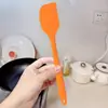Espátula de Silicona Integrada Pala Espátula para Crema de Pastel Herramienta de Cocina para Hornear Espátula Raspador para Hornear de Pastelería