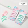 LMLTOP Curvador de Cílios Tira de Borracha de Reposição Pacote com 4 A356 Tira de Borracha Elástica Universal de Reserva Tira de Borracha de Cor Mista