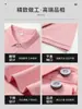 Camisas Polo de Alta Gama de Modal + Seda de Morera Personalizadas para Ropa de Trabajo de Empleados de Oficina Corporativa con Logotipo Impreso