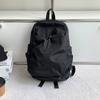 Mochila impermeable de nailon de Corea del Sur para mujer, sencilla, para estudiante universitario, casual, estilo ins, mochila de viaje, mochila escolar de moda