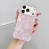 Funda floral de encaje moderna y única para iPhone 18 Pro Max, Apple 17 y 16 Pro, cobertura total