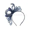Acessórios de Cabelo Headdress de Renda com Penas Americano e Europeu Prendedor de Cabelo Aro de Cabelo Aro de Cabelo para Festival de Corrida de Cavalos Festa Dança Performance Aro de Cabelo Laço