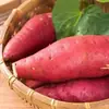 Batatas frescas 4.5 kg caja completa de batatas rojas de cultivo en granja, verduras recién cosechadas, batatas, batatas castaña, ñames