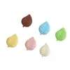 Hojas Escarchadas de Colores Accesorios de Resina Pegamento Crema DIY Funda para Teléfono Móvil Pasador Vaso de Agua Imán para Refrigerador Material para Joyería