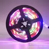Tira de Luz Pixel Meteoro Água Corrente RGB Programável 12V 5050 Ponto de Quebra Resume com IC Embutido 30 Luzes