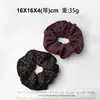 Moda Nova Outono e Inverno Scrunchie de Bolinhas Vermelhas e Pretas de Camada Dupla para Mulheres, Prendedor de Cabelo com Textura de Alta Qualidade, Acessório de Cabelo com Alta Elasticidade