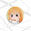 Insígnia a Laser Moeka da Menina Seca 58-75mm Broche de Desenho Animado