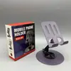 Suporte de telefone de liga de alumínio, best-seller transfronteiriço, para transmissão ao vivo, rotativo 360 graus, dobrável para mesa, universal para tablets, personalizável