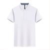 Polo de seda cristal spandex de secado rápido ropa corporativa solapa personalizada publicidad camisa cultural overol logotipo estampado ropa de trabajo