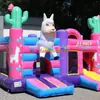 Castillo Inflable de Venta Caliente Transfronterizo Trampolín de Tela Oxford Centro de Juegos Castillo Inflable Combinación de Tobogán Inflable Castillo Inflable