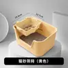 Tela de filtro de areia para gatos de plástico, um acessório doméstico para caixa de areia de gato, inclui uma pá de areia e caixa de filtro para remoção eficiente de areia e limpeza do gato de estimação