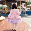 Vestidos infantis para meninas, novos estilos primavera, outono e inverno 2026, para bebês e crianças pequenas, com design de princesa Lina Bell, adequados para ocasiões festivas