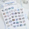 Adesivos Autoadesivos Zaomo Série Tempo de Desfrute Silencioso Estilo Ins Transfronteiriço Material para Diário Adesivos Criativos DIY