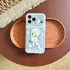 Funda de teléfono linda de ángel estilo japonés adecuada para Apple 17PRO, suave y linda, calmante para iPhone 18/14