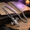 Abertura Demoníaca! Colar de Morcego Succubus Fofo de Desenho Animado, um Item Essencial para Fashionistas de Rua Dark Punk