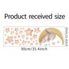 FX-D329 - Adhesivo decorativo de pared para habitación infantil, diseño de conejo, estrella y buenas noches, autoadhesivo, para guardería y hogar