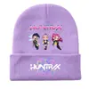 Gorro + Guantes 2025 Amazon Nuevo Drama Coreano Personaje de Dibujos Animados Estampado Gorro de Punto Gorro de Lana Gorro Cálido