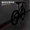 Luz Traseira Circular a Laser para Bicicleta de Estrada Meilong Mountain LED Luz de Aviso para Bicicleta Luz para Pedalar à Noite Equipamento de Ciclismo
