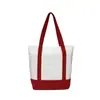Bolsa de Lona con Unión Inferior y Logo Personalizado, Bolso de Mano DIY para Compras, Bolsa de Algodón con Diseño de una Pieza