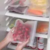 Saco selado para embalagem de alimentos frescos, saco plástico autovedante para uso doméstico, PEVA espessado, saco para subembalagem de alimentos congelados em geladeira