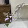 Flores Artificiais Roxas, Rosas, Hortênsias para Casamento, Flores de Seda, Rosas Decorativas para Paisagismo, Mar de Flores em Cascata Famoso na Internet