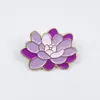 Broche de Flor de Rosa y Tulipán Transfronterizo Versátil Metal para Ropa de Niña Corsage Insignia de Joyería Pequeña Fresca Accesorios