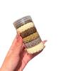 Cuerda para el pelo de Jacquard Ancha y Engrosada para Mujer Nueva Cuerda para la Cabeza de Alta Elasticidad y Duradera con Coleta y Anillo para el Cabello No Constrictivo Estuche de Cuero