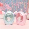 Luz de unicornio para compañeras de clase niña pequeña niños Año Nuevo cumpleaños regalo de Año Nuevo linda rosa corazón de niña desgarrador