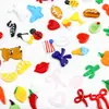 Patch de Vidro Criativo Inlay Acessório Feito à Mão Materiais Arco-Íris Cacto Vidro Queimado Patch de Vidro DIY