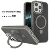 Capa de Celular Magnética de Fibra de Carbono Aplicável em Fronteiras para iPhone 17, Capa de Celular Simples Antiderrapante para Apple 16 com Listras
