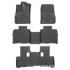 Adecuado para Toyota Sequoia 2023-2024 Tapetes de Piso TPE Material 3D para Todo Clima Tapete de Cajuela