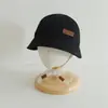 Sombrero de sol para bebé con letra de dibujos animados, sombrero de pescador de oso súper lindo, venta al por mayor, primavera y verano 2025, gorra simple para hombre y mujer, transfronterizo