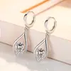 Pendientes de Gota Rápida para Mano de TikTok Pendientes de Amor para Mujer Joyería para Orejas Sentido Avanzado Pendientes Lindos de Nube y Agua