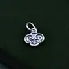Accesorios de Joyería de Plata de Ley S925 Colgante Xiangyun Material para Abalorios Hechos a Mano DIY Accesorios para Colgantes de Pulsera y Collar Venta al por Mayor