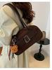 Bolso Transfronterizo Grande para Mujer 2026 Nuevo Otoño e Invierno Retro Bolso de Hombro y Axila Bolso Tipo Almohada de Alta Gama