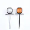 Luz Cuadrada Doble Cara de Fábrica con Bordes Intermitentes, Luz Lateral para Camión LED 12V/24V, Luz Indicadora de Ancho, Luz Lateral para Camión Europea
