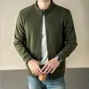 Jaqueta de Cashmere e Seda Masculina, Outono e Inverno Quente Casual de Negócios 2026 Novo Modelo Roupa do Pai