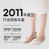 Meias Femininas Casuais de Tricô Finas para Primavera/Verão, Meias Invisíveis de Cano Baixo, Meias Sapatilha Lisas Antiderrapantes Sem Costura, Meias de Algodão Versáteis para Mulheres, Estilo Ins