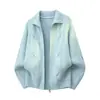 Autumn and Winter Solid Color High Neck Double Zipper Cable Knit Cardigan Loose Trendy Sweater Versatile for Men and Women Temperament Autumn
