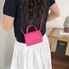 Bolsa Mini Batom Simples e Fashion Estilo Coreano para Mulheres 2026 Verão Nova Bolsa de Mão Transversal Casual de Nicho