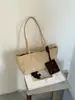 Bolso nuevo para mujer, gran capacidad, versátil para uso diario, bolso tipo cesta de alta gama para el trabajo, bolso de hombro, bolso tote, bolso de nicho