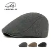 Chapéus Masculinos de Outono e Inverno com Proteção de Orelha em Lã, Bonés de Beisebol Quentes, Boinas Retrô Britânicas, Bonés da Moda para Pessoas de Meia-Idade e Idosos