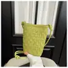 Elegante Mini Bolso Cruzado Tejido para Teléfono para Mujer, Nuevo Verano 2026 Bolso de Hombro Sencillo y Ligero