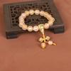 Pulsera de Glaseado Gris Fragante con Lámina de Oro Pulsera de Mortero Descendiente de Demonios de Yonghe Beijing Pulsera de Glaseado Gris Fragante con Lámina de Oro Despacho de Leyes del Palacio