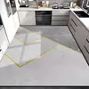 Tapetes de Piso para Cozinha São Antiderrapantes, à Prova de Óleo, Laváveis com Pano, Laváveis, Tapetes Impermeáveis e Resistentes a Manchas de PVC, Especiais para Uso Doméstico, Tapetes de Piso para Cozinha de Cobertura Total